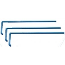 ALÇA ESFREGAÇO (DRIGALSKY), FORMATO EM “L”, DESCARTÁVEL, PACOTE COM 5 UNIDADES