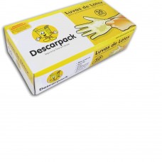 LUVA PARA PROCEDIMENTO COM PÓ TAMANHO G, CAIXA COM 100 UNIDADES.