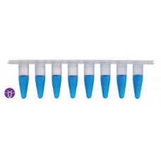 MICROTUBO QPCR EM TIRAS 8 X 0,2ML. REGULAR PROFILE. PACOTE COM 120 UNIDADES